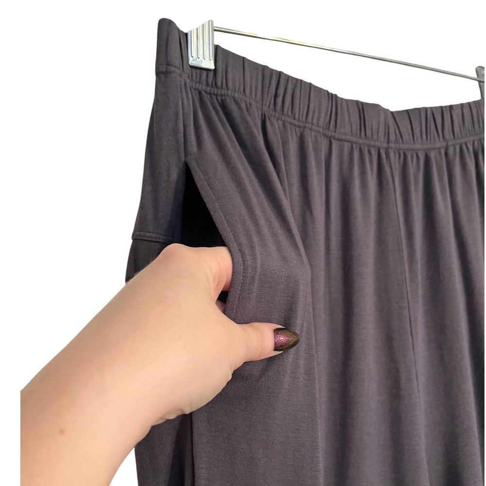 Sunday Citizen Lounge Pants Joggers Gray Casual Comfy Pockets Quiet Luxury - Picture 2 of 11